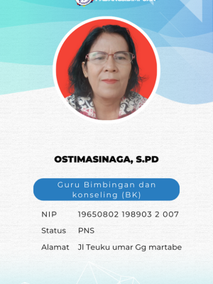 Ostimasinaga, S.Pd