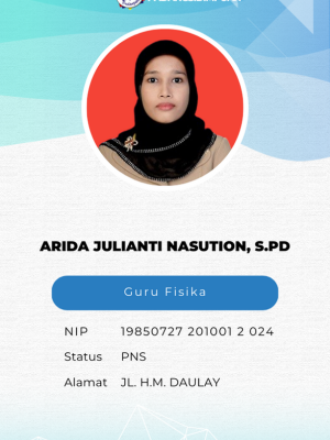 ARIDA JULIANTI NASUTION, S.Pd