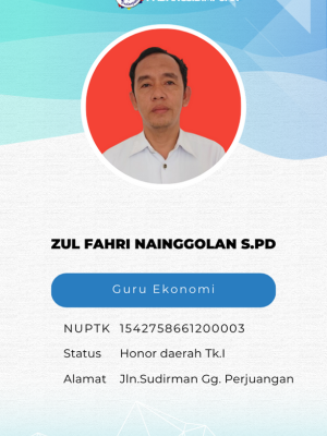 Zul Fahri Nainggolan S.Pd