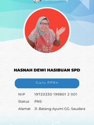 Hasnah Dewi Hasibuan,S.Pd